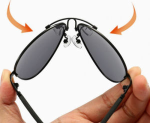 111 kf-5066 Men's Metal Eyeglasses