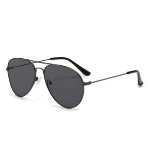 2 LX-3025 Men's Metal Eyeglasses-Convex mirror lens